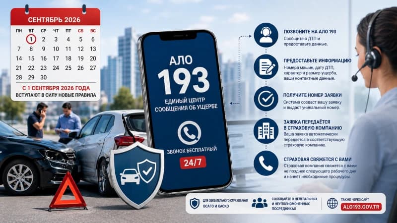 New ALO 193 Hotline for Post-Accident Claims in Turkey